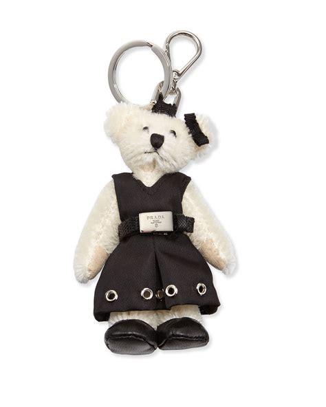 prada teddy bear bag charm|Women's Prada Charms .